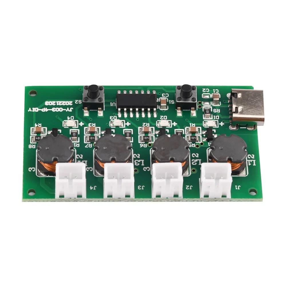 Four spray humidifier USB Mini Humidifier DIY Kits Mist Maker and Driver Circuit Board Fogger Atomization Film Atomizer Sheet