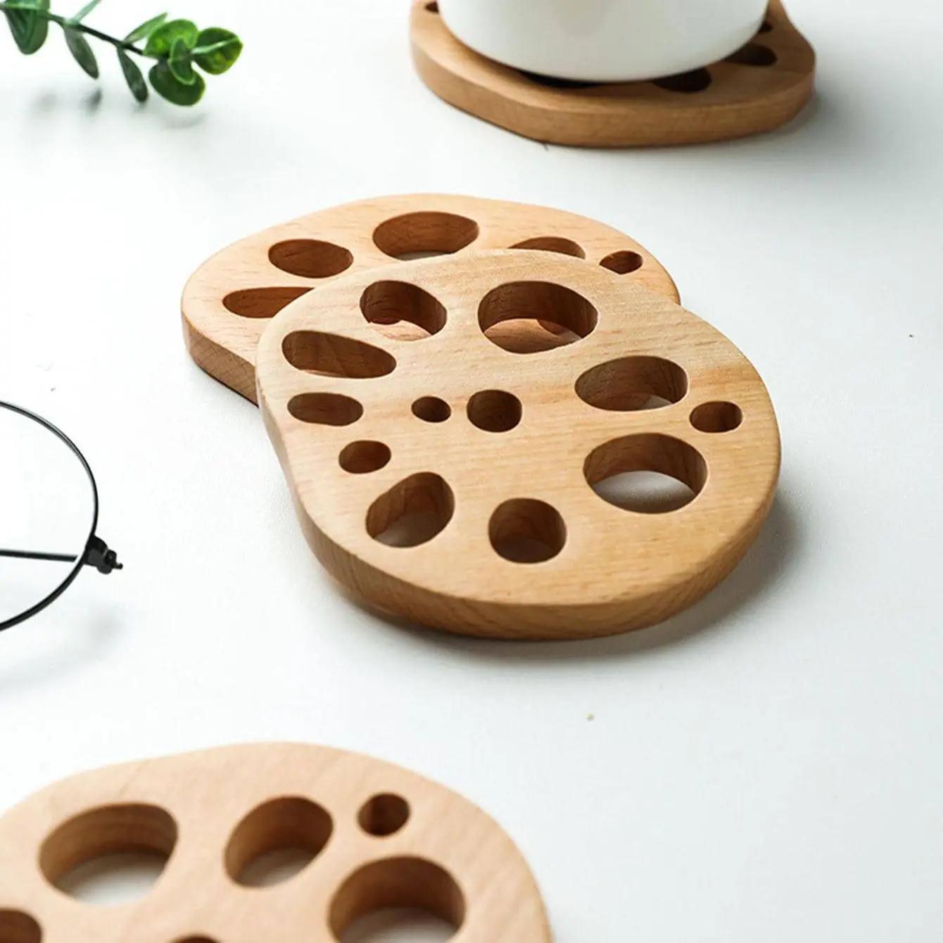 

1шт-деревянные подставки, изоляционные коврики, бамбуковые термостойкие подставки, украшения для комнаты, кухонные принадлежности M