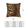 Leopard Skin 12 2 Pcs Square Pillowcase Pillow Cover Cushion Zip Decorative Comfort Throw Pillow For Home Car