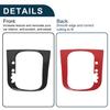 Gear Shift Knob Cover Decal Sticker for VW Golf 6 08-13 Black