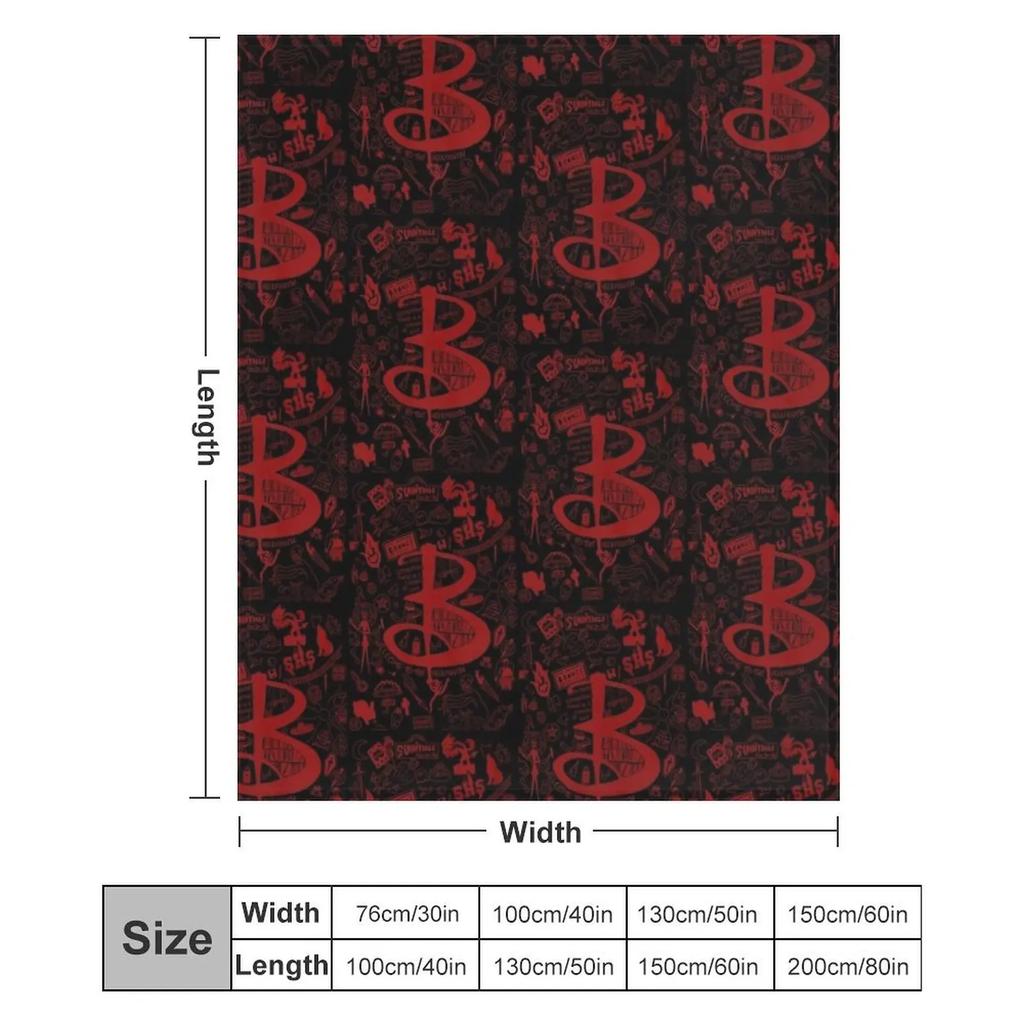 In Every Generation There Is A Chosen One... - Red Throw Blanket Fade Resistant Durable Throw Blanket