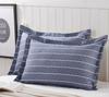 Set of Two 100% Cotton Large Pillowcases, Thick 48x74cm for Home Use