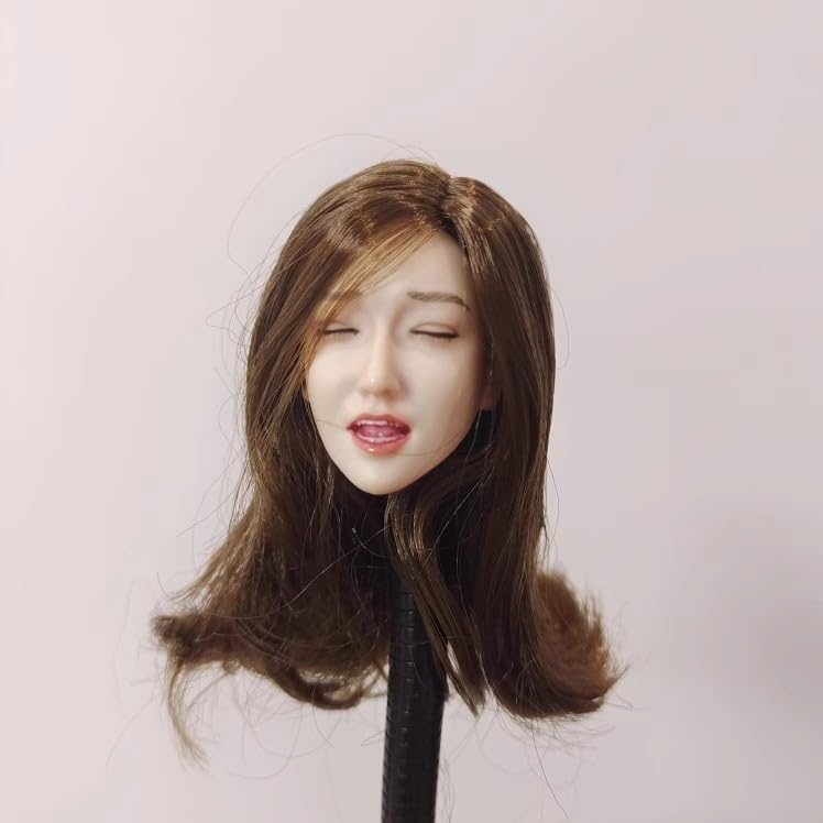 

Игрушки Хобби масштабная экшн-фигурка, совместимая с TBLeague, жемчужно-белая, с закрытой каштановой длинной красивой азиатской женской головой и одеждой, не & [TOYBARJAPAN]