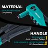 Libraton Rivet Gun Kit with 130 Blind Rivets, 4 HSS Drill Bits, 4 Tool-free Riveter Heads Heavy Duty Rivet Tool Hand Riveter
