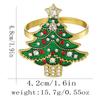 Christmas Tree Napkin Ring Metal Creative Napkin Buckle Santa Claus Versatile Napkin Rings for Christmas Dinner Table Decor 2026