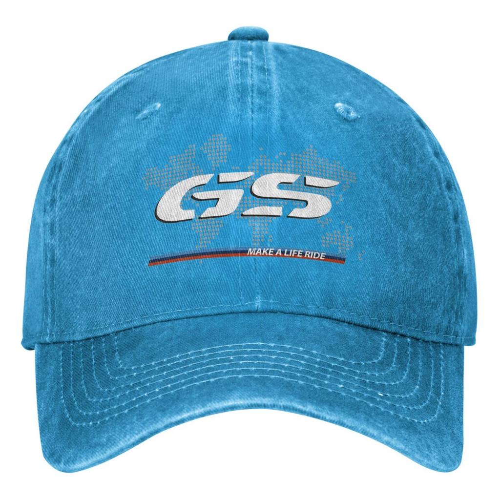 GS World Map Washed Baseball Cap Motorcycle Moto Streetwear Hip Hop Dad Hats Summer Unisex Hippie Sun Protection Baseball Caps