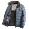 Old Cotton-padded Jacket Men's Padded Wool Collar Winter Graphene Cotton-padded Clothes