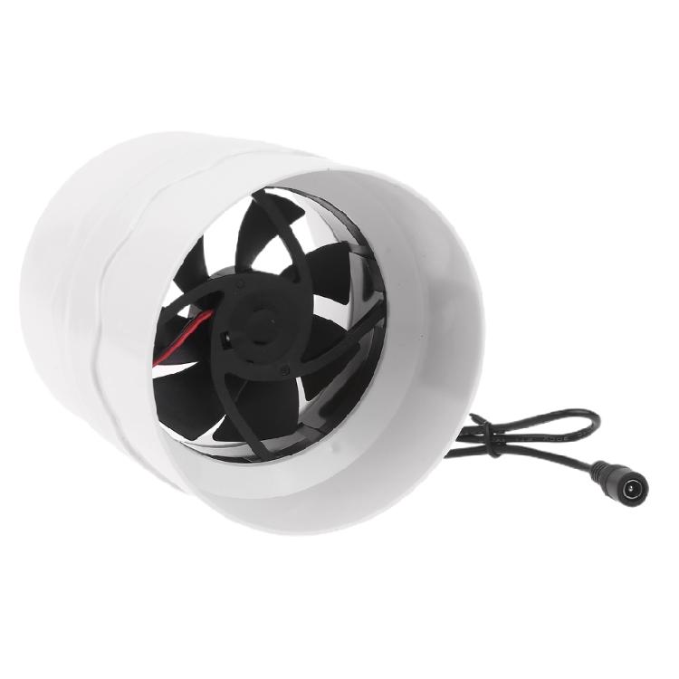 Inline Duct Fan 110mm Ventilation Exhaust Boosters Fan Filter Duct Kit 7W