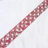 DIY Self Adhesive Rhinestone Chain 1Yard Resin Rhinestone Trim  Dress Skirt Clothing Accessories