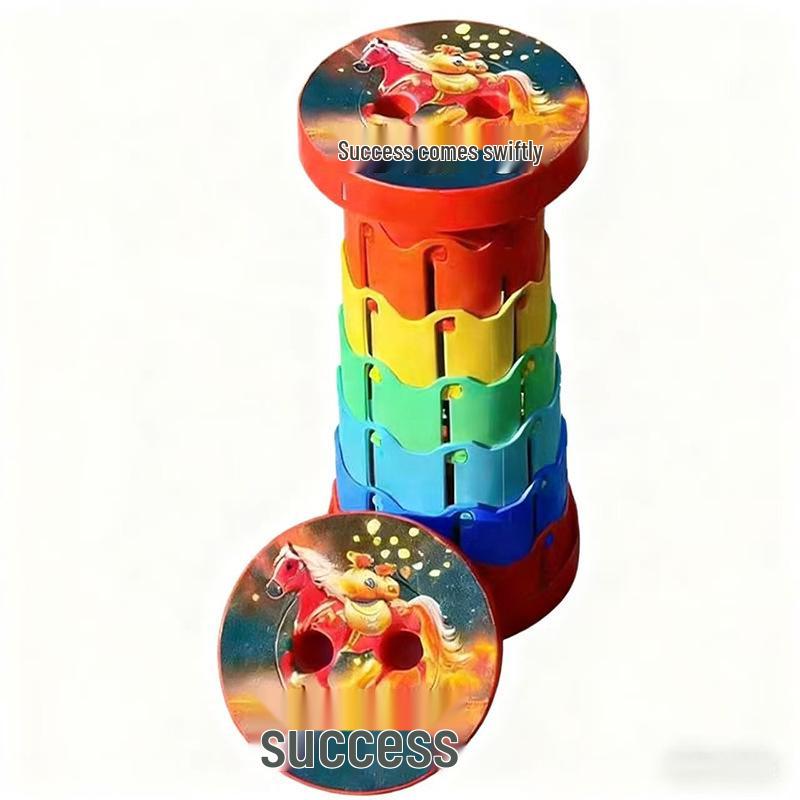 Compact Portable Adjustable Folding Stool for Outdoor Travel and Fishing