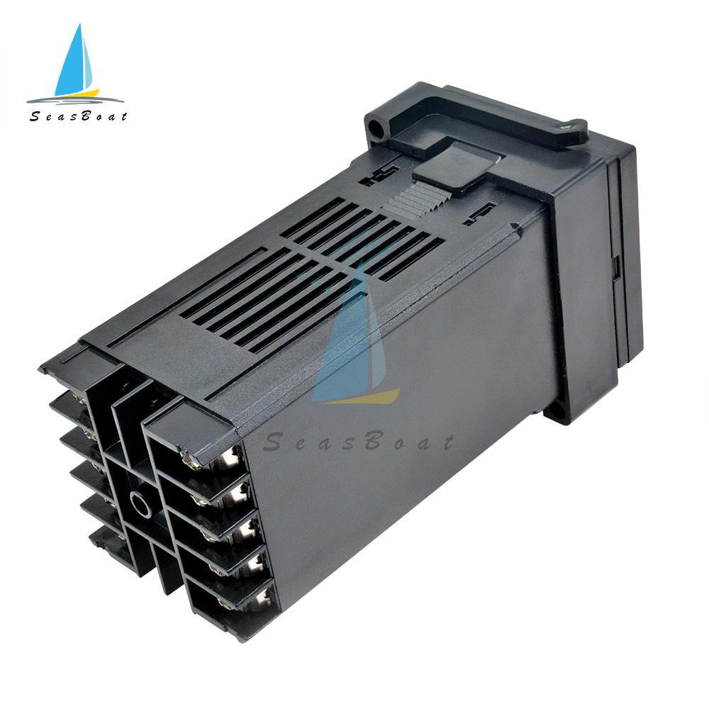 100-240VAC REX-C100 PID Intelligent Temperature Controller Universal/K Type REX C100 Thermostat SSR Relay Output