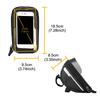 Waterproofs Cyclings Handlebars Bag Bicycles Upper Tube Bag Bicycles Front Frame Phone Stand Bag Easy To Install