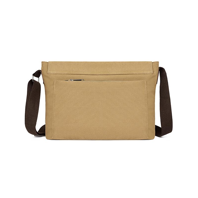 New Fashion Cross Body Bag New Men Canvas Crossbody Shoulder Messenger Bags Man Casual Solid Multi Function Portable Male Bag