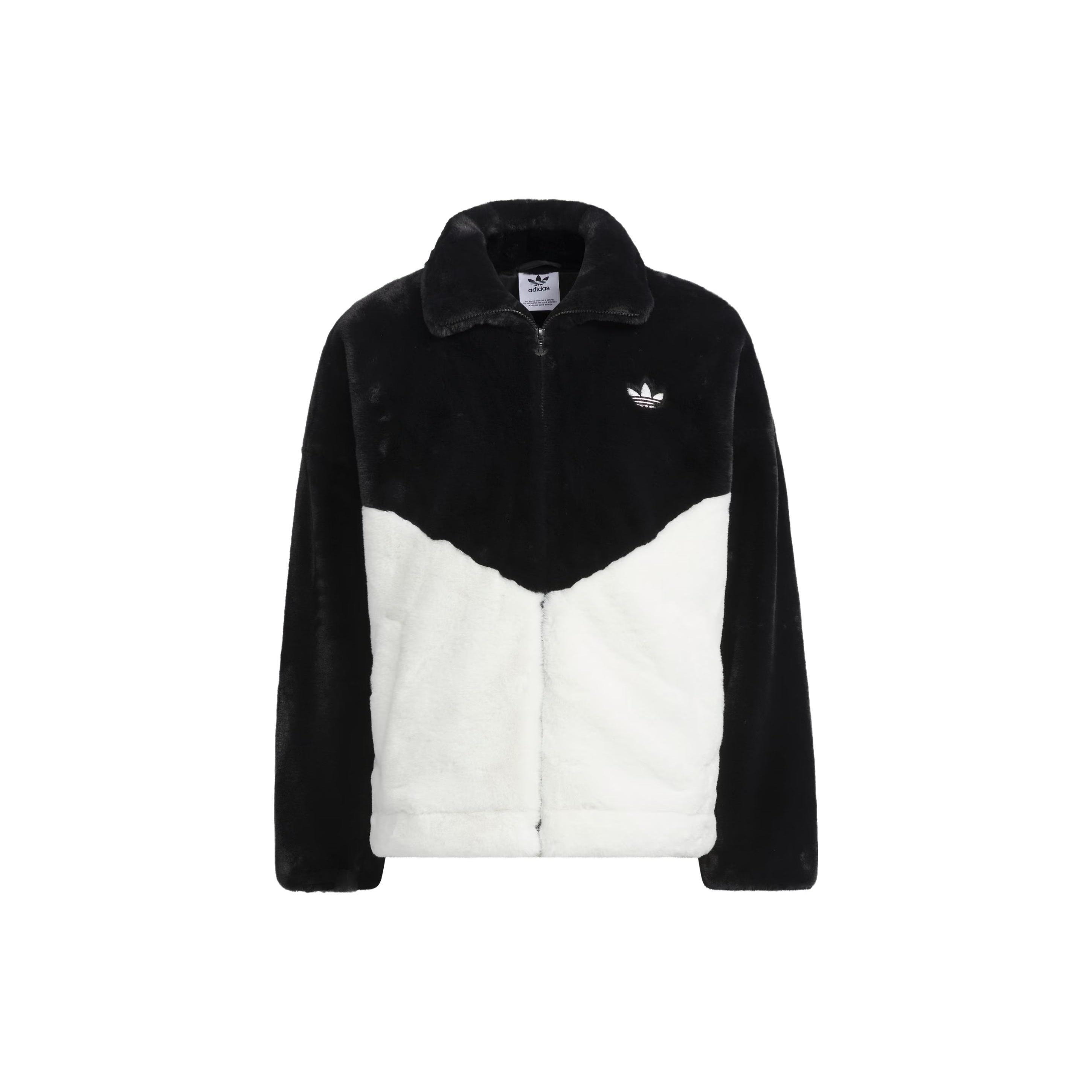 adidas Originals Furry Jackets Black White Men s IN0981 S