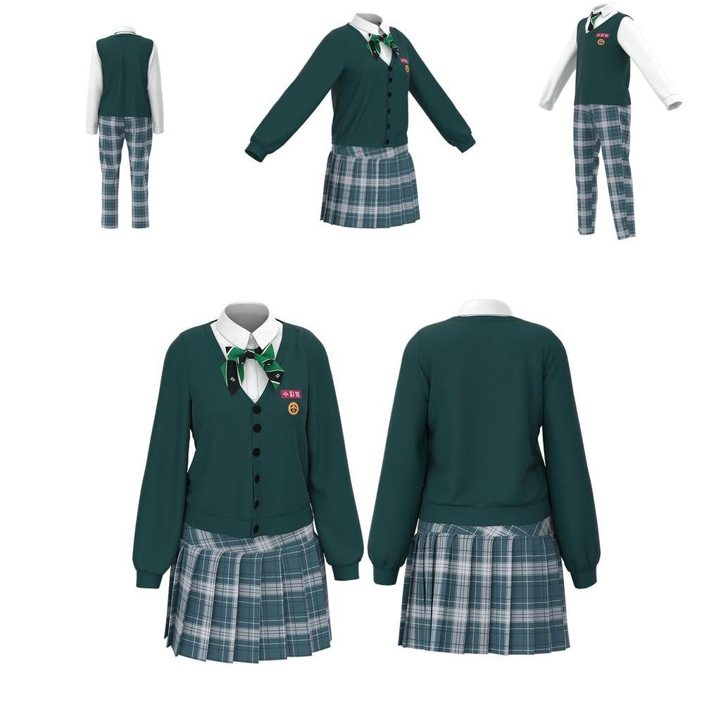 All Of Us Are Dead Cosplay School Uniform Costume For Men And Women Perfect For Halloween Or Theme Parties