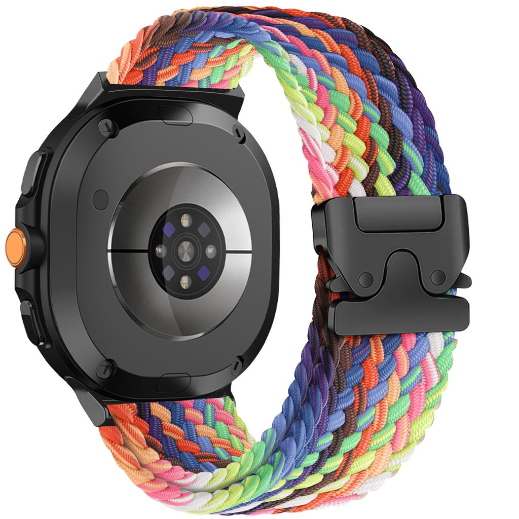 Nylon Braided Band for Samsung Galaxy Watch 8 40mm 44mm Elastic Sports Strap for Galaxy Watch 8 Classic 46mm Watch Accessories