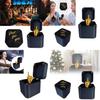 Geste de doigt d'honneur amusant dans une boîte Cadeau de Noël unique Design moderne minimaliste Pour tout le monde