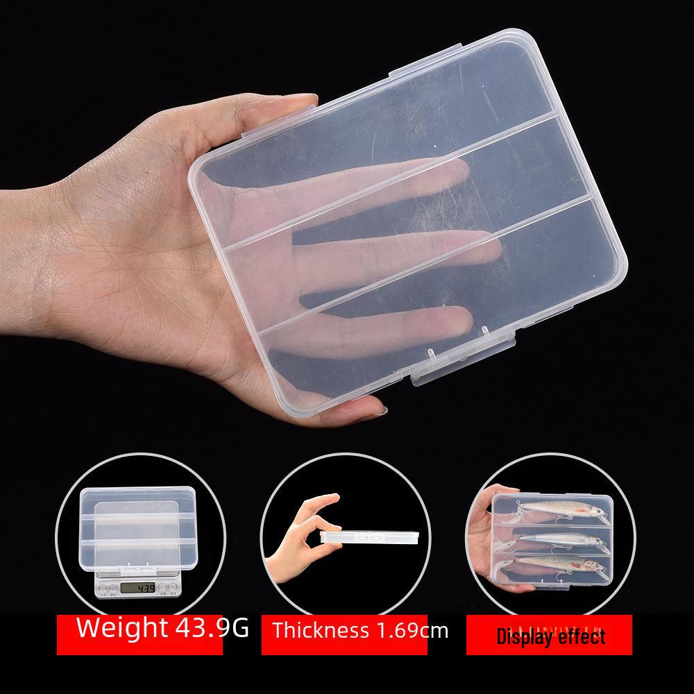 Transparent PP Plastic Fishing Tackle Storage Box