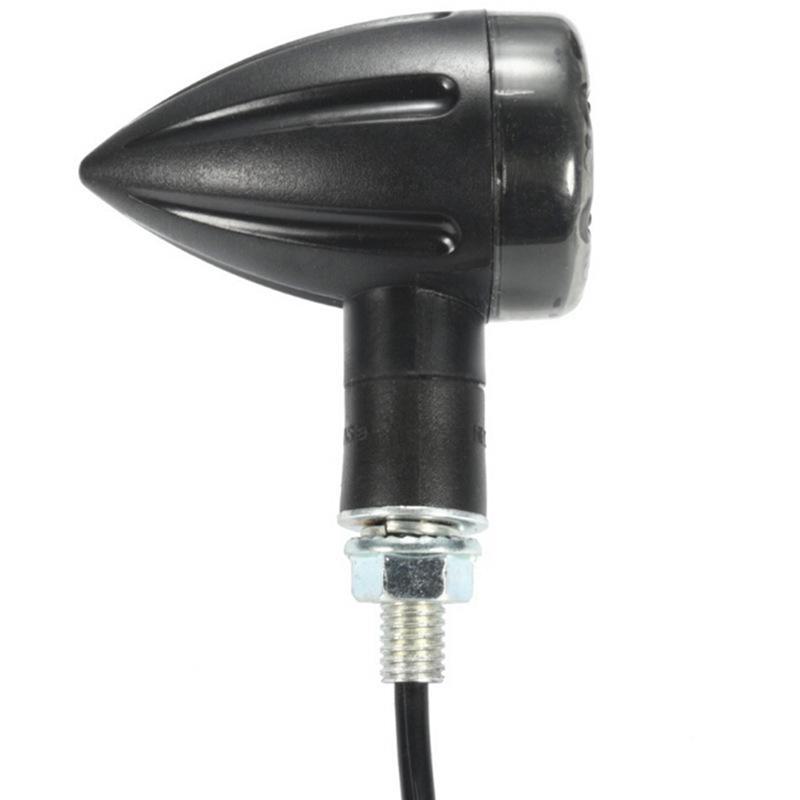 

6 светодиодов, черный корпус, дымчатый чехол, желтый свет, модифицированный указатель поворота для мотоцикла