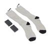 Electric Heated Socks Men Women Rechargeable 2 Sided Heating Washable Portable for Skiing Hiking Camping Uniform Size