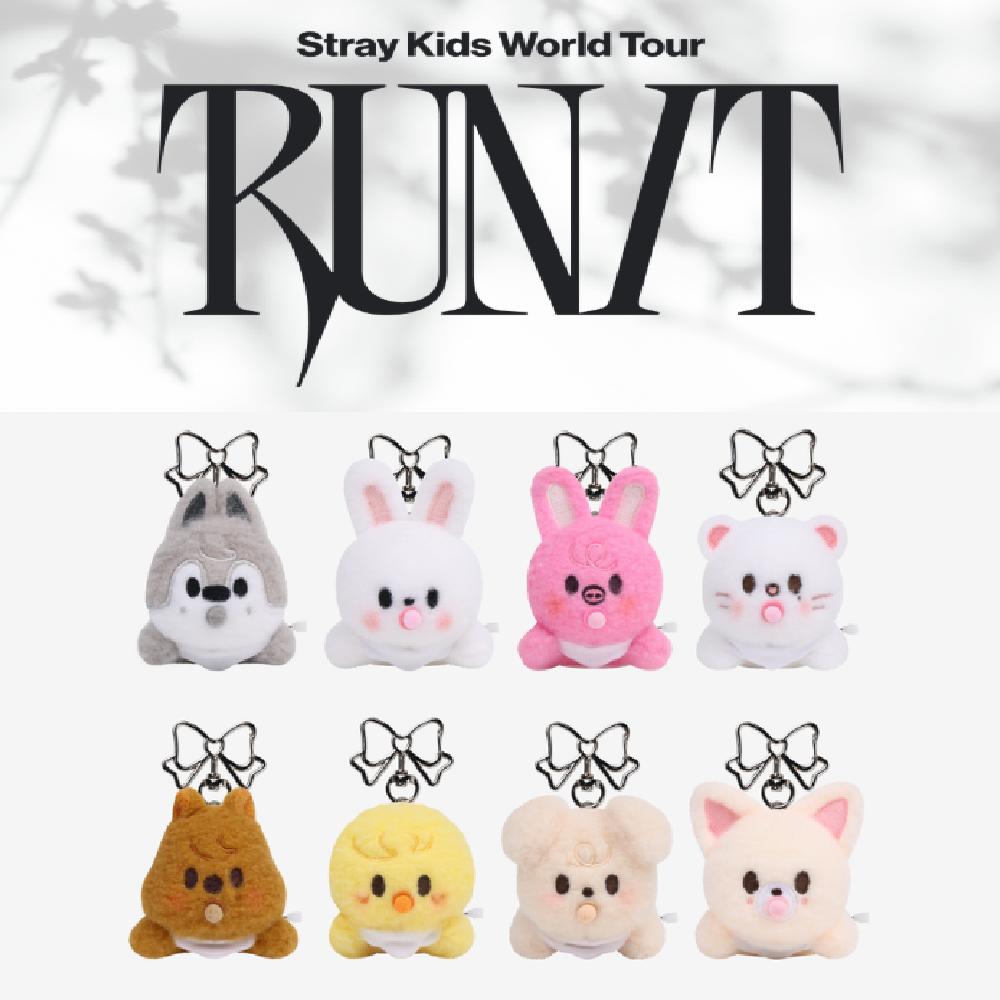 Предзаказ Stray Kids RUN IT SEOUL SKZOO Секретная заводная плюшевая игрушка Random 1ea