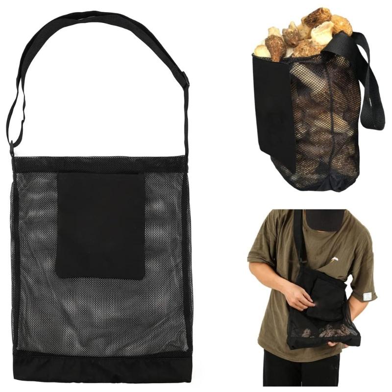 Mushroom Hunting Bag Outdoor Mushroom Picking Bag Lightweight Harvest Mushroom Basket for Camping, Travel, Hiking