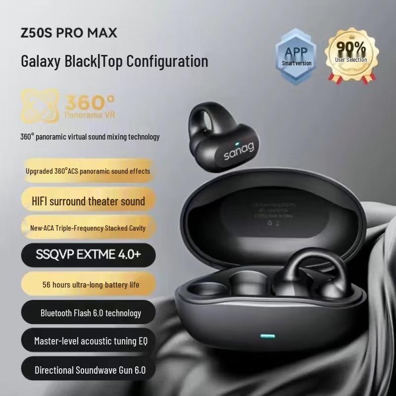 

Saina Z50SProMax Wireless Clip-on Sports Bluetooth Earbuds