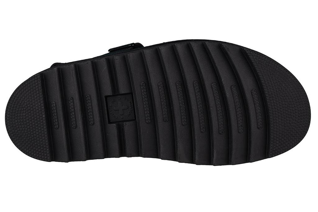Dr. Martens Voss Quad, Damen schwarze Sandalen