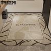 Entrance Door Mat Foyer Foot Mat Anti Slip Entrance Carpet Entrance Door Mat Household Door Mat
