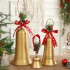 Metal Christmas Iron Bell Pendant Pleasant Sound Christmas Chime Bell  Party Favors