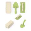 3pcs Sandcastle Seaside Sand Portable Castle Sand Snow Brick Building Toy Babies Children Kid Model Sand Building Kits