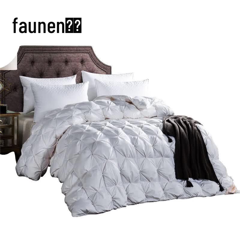 Faunen FN-B480 Luxury All-Cotton White Goose Down Comforter 200x230cm