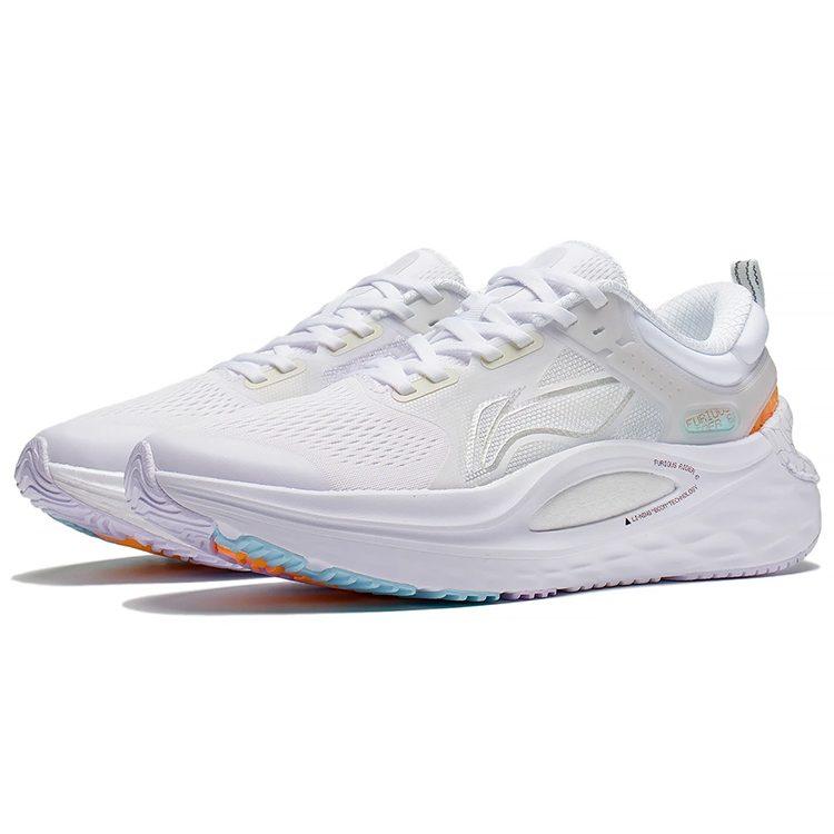 Li Ning Furious Rider 6.0 Stable Support Lightweight Low Top Running Shoes Men's White ARZS001-13