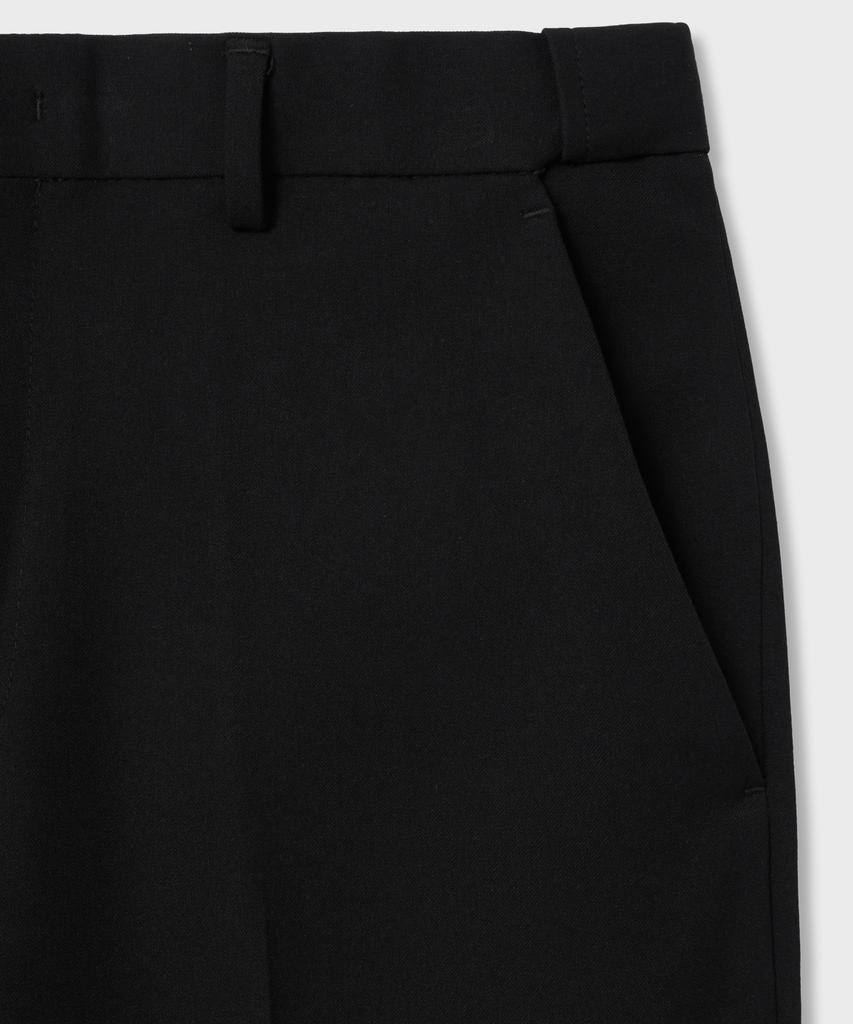 NONBLANK [Hyun Kim] Semi-Wide Fit Slacks_Black