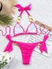 Push Up bikiny sexy dámské plavky Dámské plavky Skořápkové bikini souprava plavky mikro biquini letní plavky