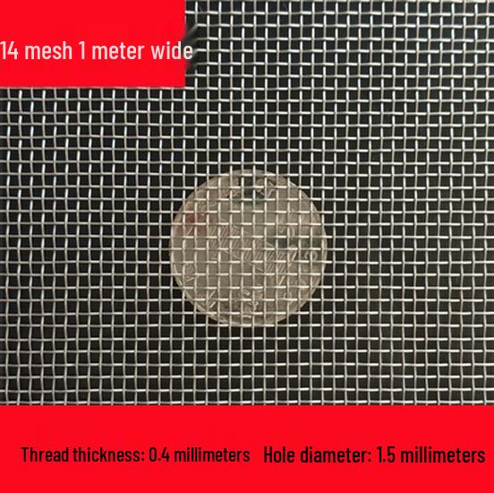 304 Edelstahlgewebe, 6-500 Maschen, Industrielles verdicktes Metalldrahtfilter.