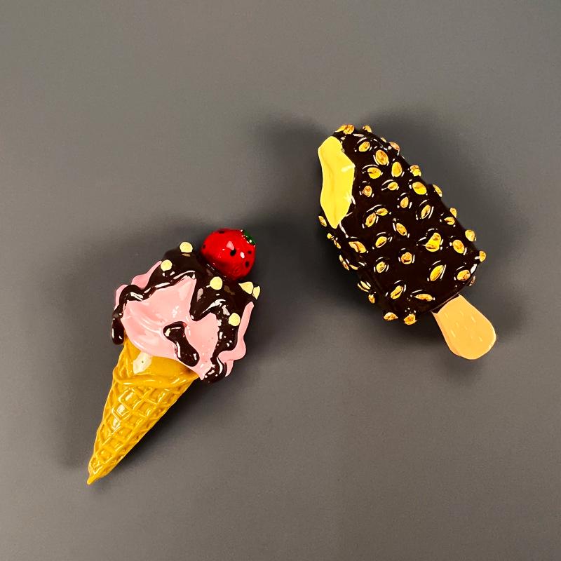 Magnet de Frigider Jucărie Alimentară Stereoscopică 3D - Autocolant Magnetic Decorativ Creativ