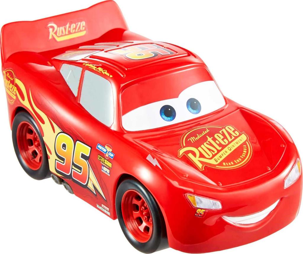 Disney Pixar Carros Caminhão Falante Relâmpago McQueen Veículo Falante Brinquedo de Filme com Som Personagem Colecionável Presente para Crianças Colecionadores 5,5 polegadas