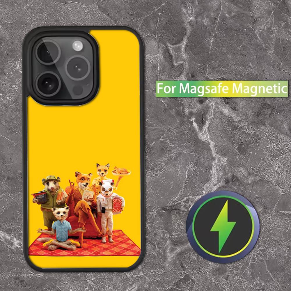 F-Fantastic Mr F-Fox Phone Case For iPhone 16,15,14,13,12,11,Pro,Max,Plus,Mini,SE Magsafe Magnetic Wireless Charging