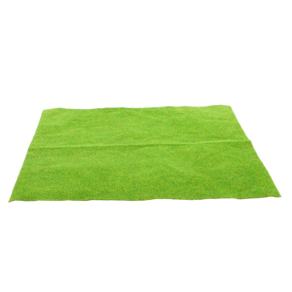 25X25Cm Artificial Turf Decor Model Building Material Diy Fake Lawn Adorn Mini Landscape Scenery Plastic Grass Mat Sand Table