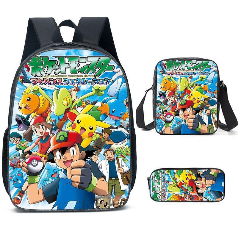 Primary And Secondary School Students Schoolbag Cartoon Backpack Breathable Wear-Resistant Children'S Backpack Satchel Pencil Case