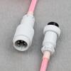 Custom Coiled Type C Gx16 Usb Cable Aviator Cable Usb C Cable Braided for Mechanical Keyboard
