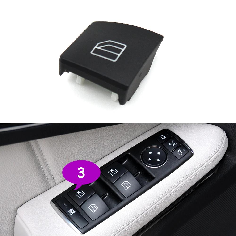 W176 W246 W204 W212 W207 W156 X204 Interior Car Window Regulator Switch Button Cover Cap For Mercedes Benz A B C E GLA GLK Class