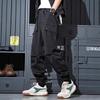 New Men's Casual Trousers Spring and Summer Loose Thin Versatile Functional Work Pants Multi-pocket