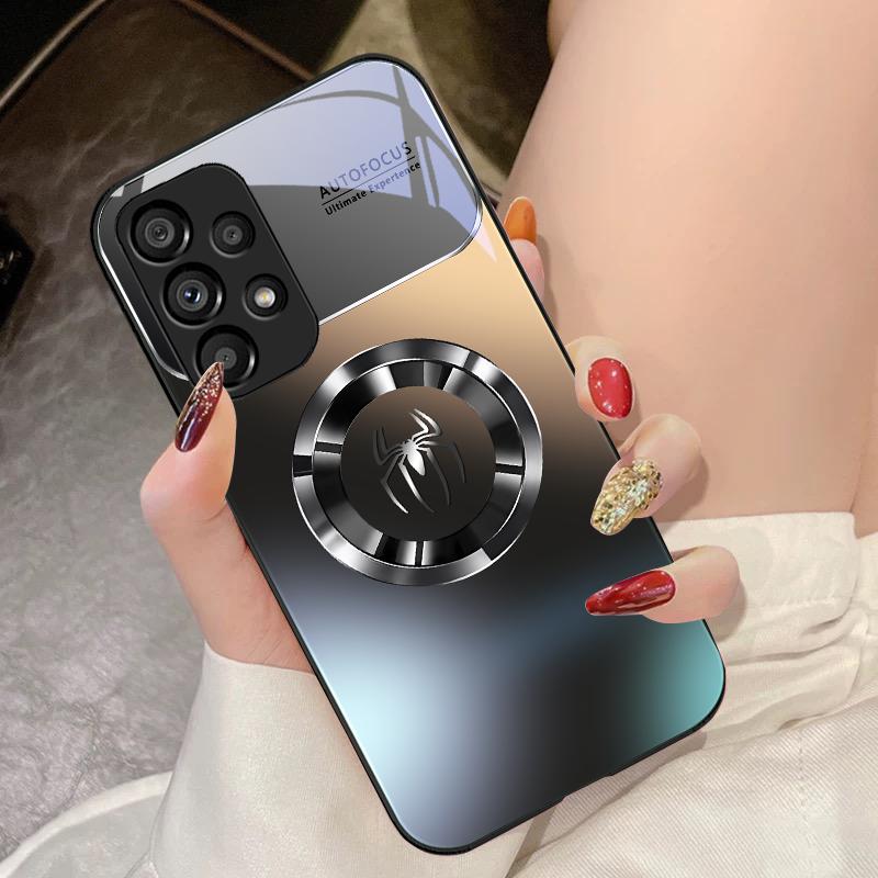 Gehard Glas Telefoonhoesje Voor Samsung Galaxy S10 4G S20 11E 30 S21 21Fe 22 Pro S23 Ultra 5G S8 S9 Verloop Aurora Spin