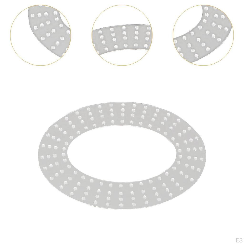 2 Pack Acrylic Oval Christmas Wreaths for Home Decor, Garland, Front Door