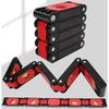 1Pcs Woodworking Pipe Stair Corner Folding Extension Tool Multifunctional Folding Level Polygon Precision Gauge