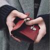 Clasp Wallet Burgundy
