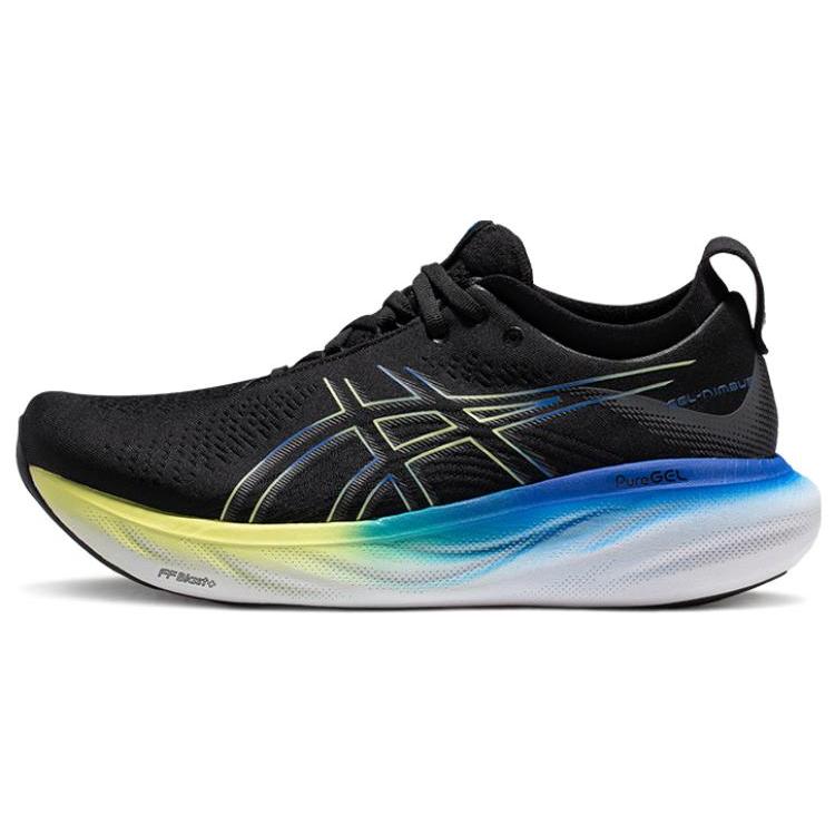 New Asics Gel Nimbus 25 4E 'Glow Yellow' 1011B618-004