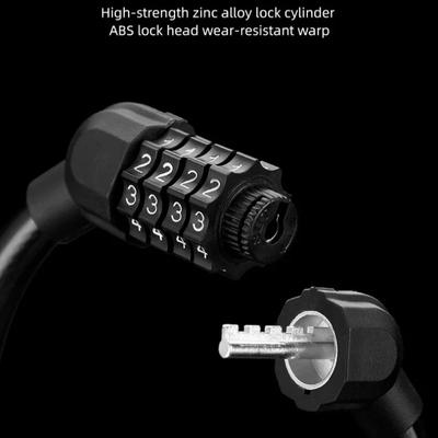 Secure Combination Bike Lock, Durable & Lightweight Keyless Code Lock for Bicycle Security